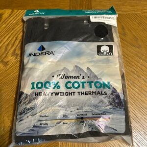 Indera Women’s Large 100% Cotton Heavy Weight Thermal Underwear